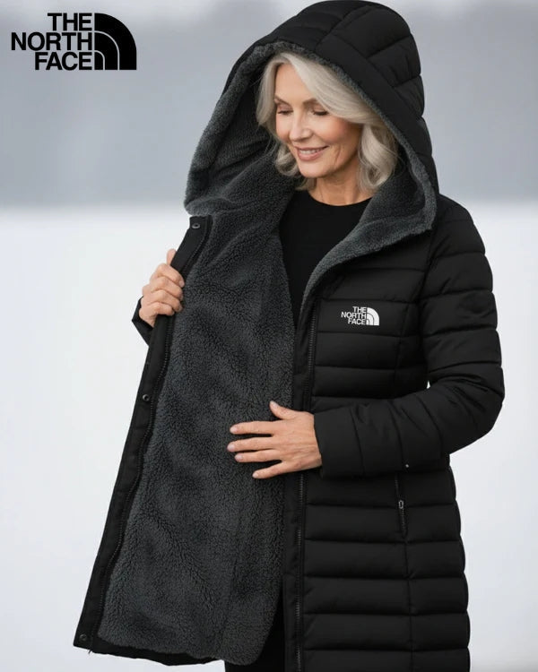 Fleece Lined Quilted Coat