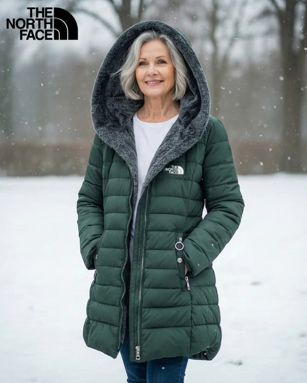 Fleece Lined Quilted Coat