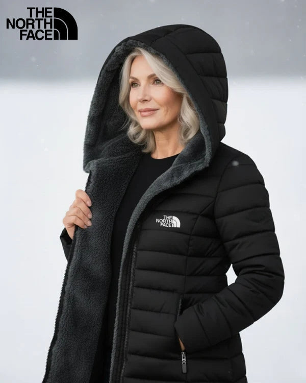 Fleece Lined Quilted Coat