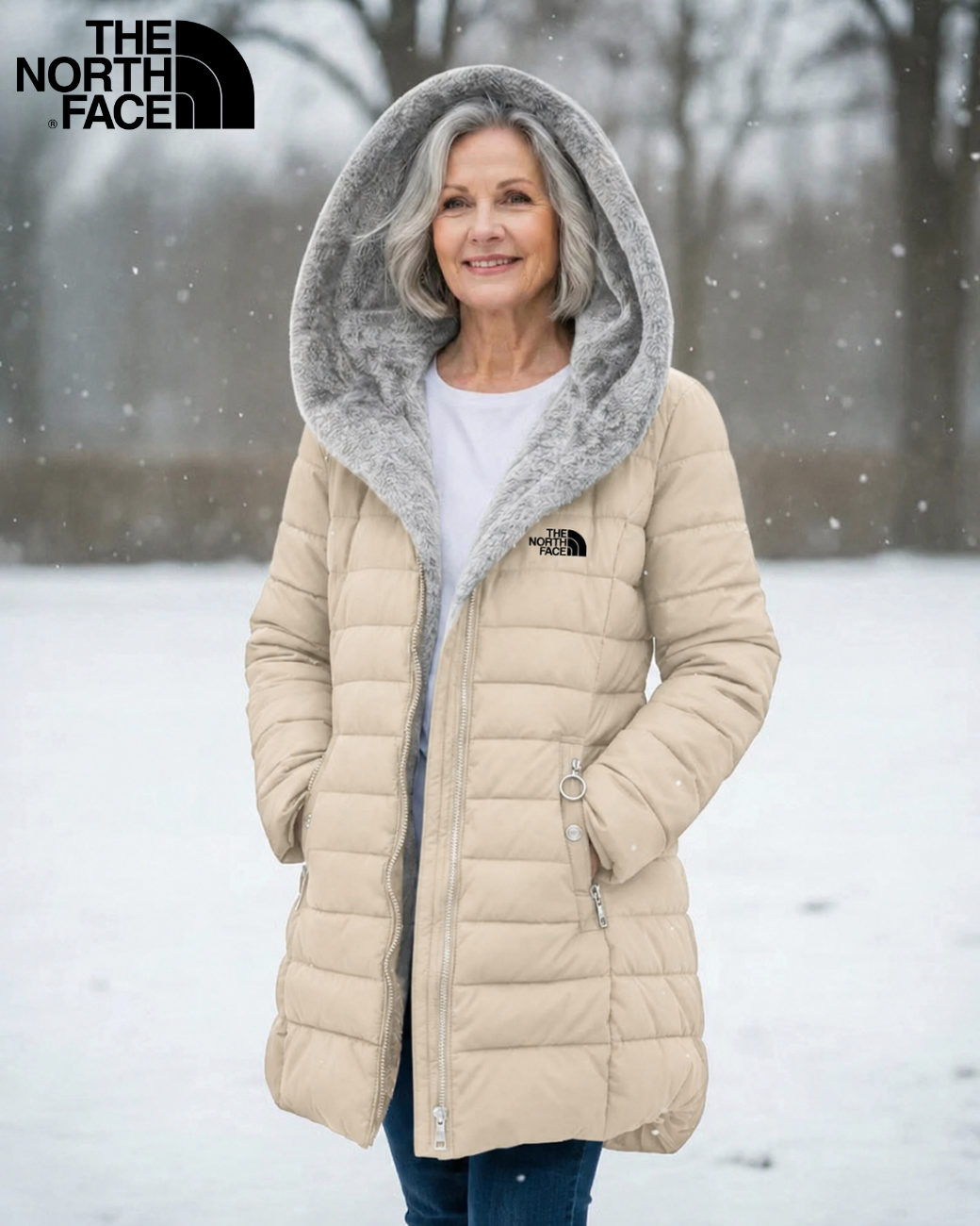 Fleece Lined Quilted Coat