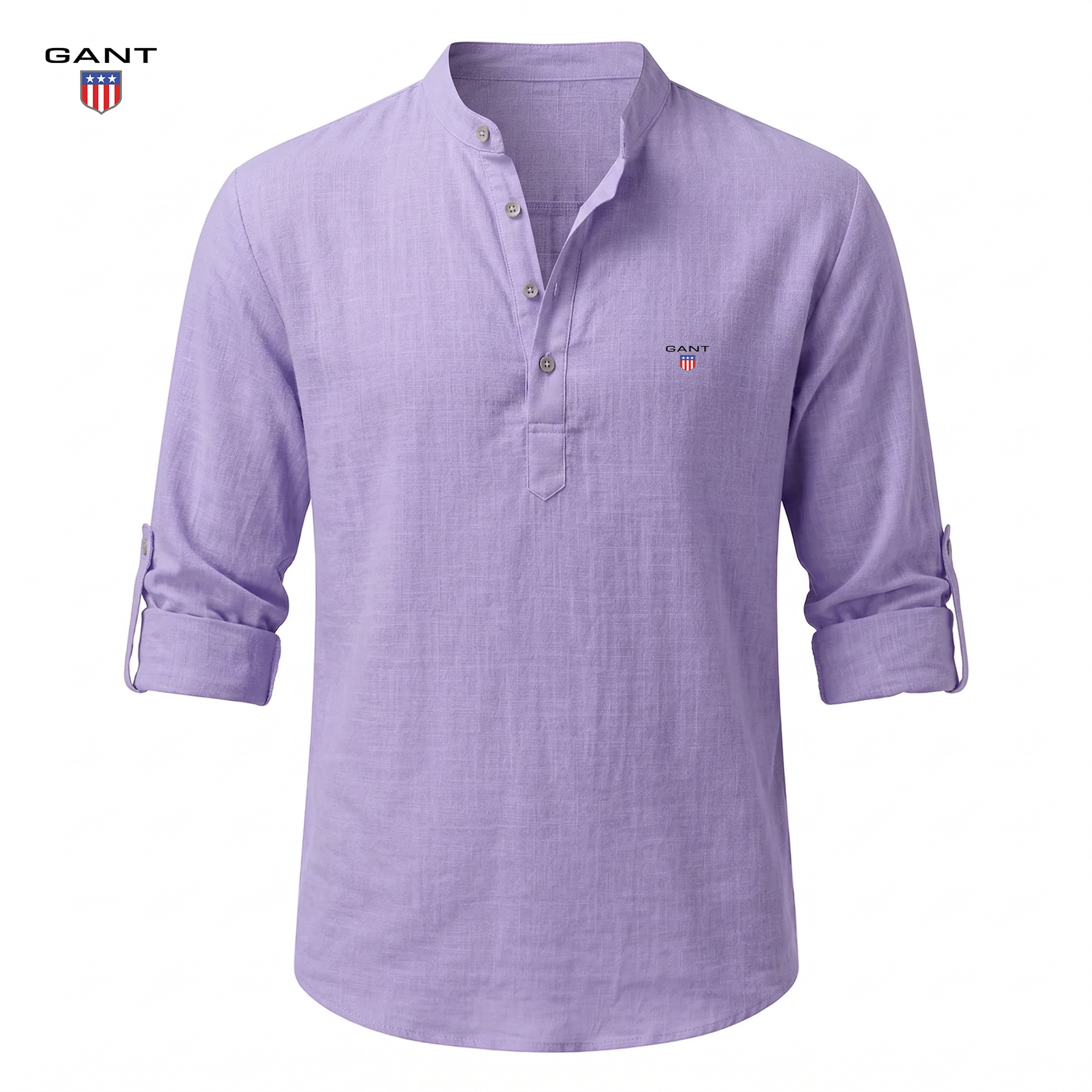 Casual Henley Skjorte