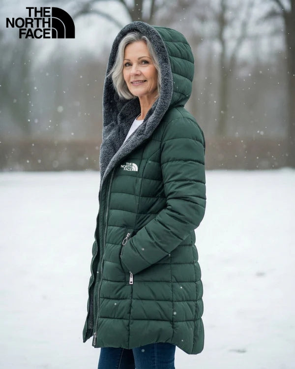Fleece Lined Quilted Coat