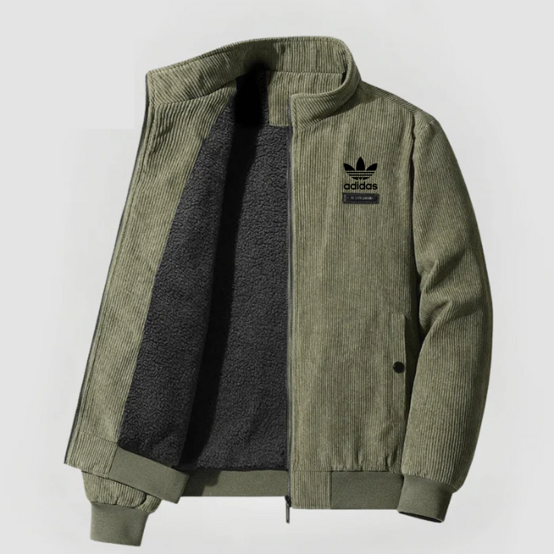 Corduroy Zip-Up Jacka - Utförsäljning