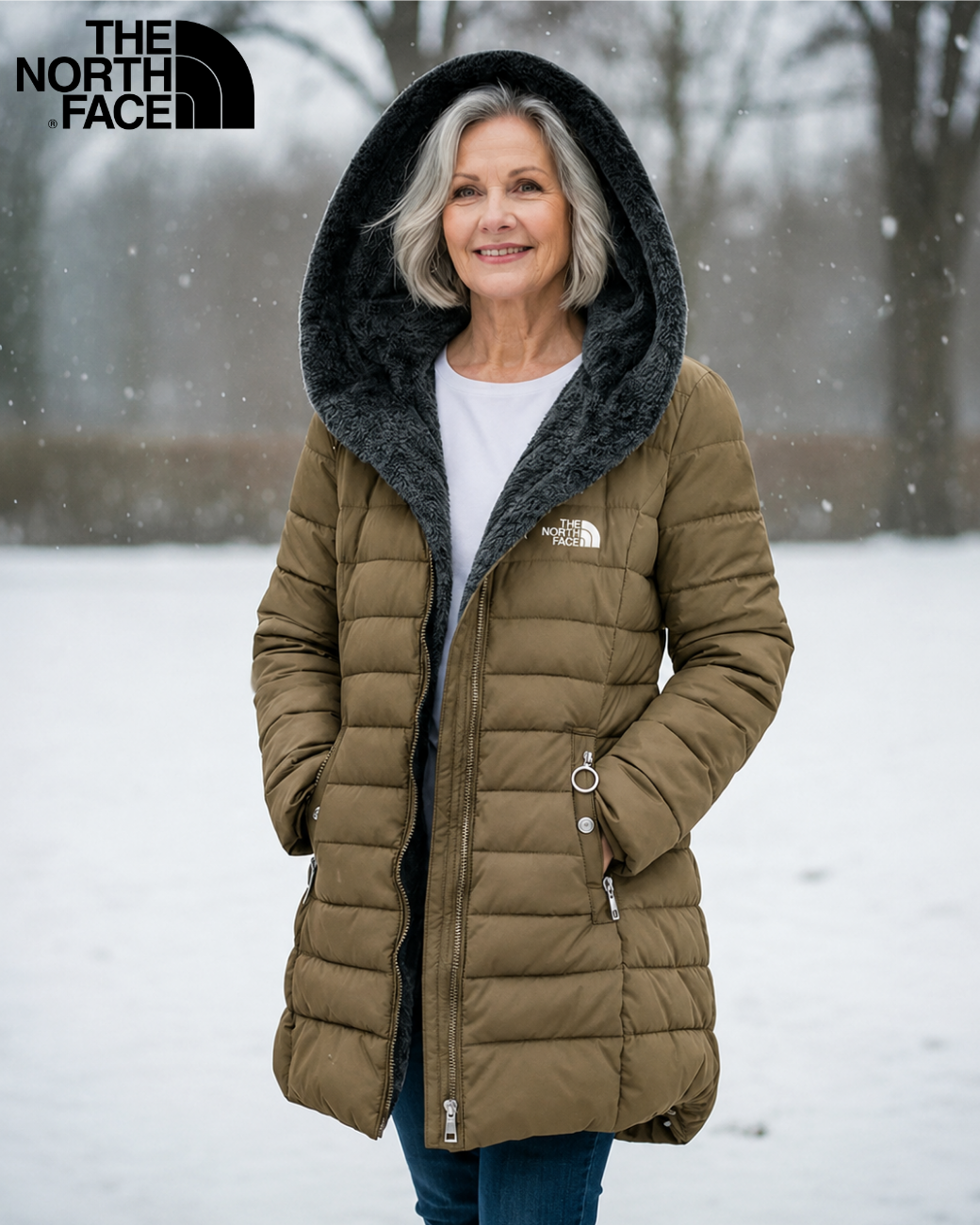 Fleece Lined Quilted Coat