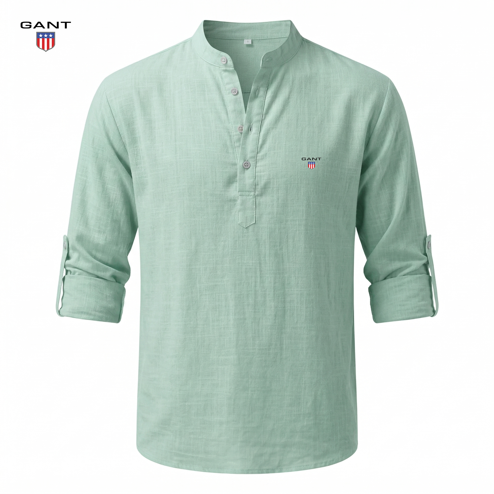 Casual Henley Skjorte