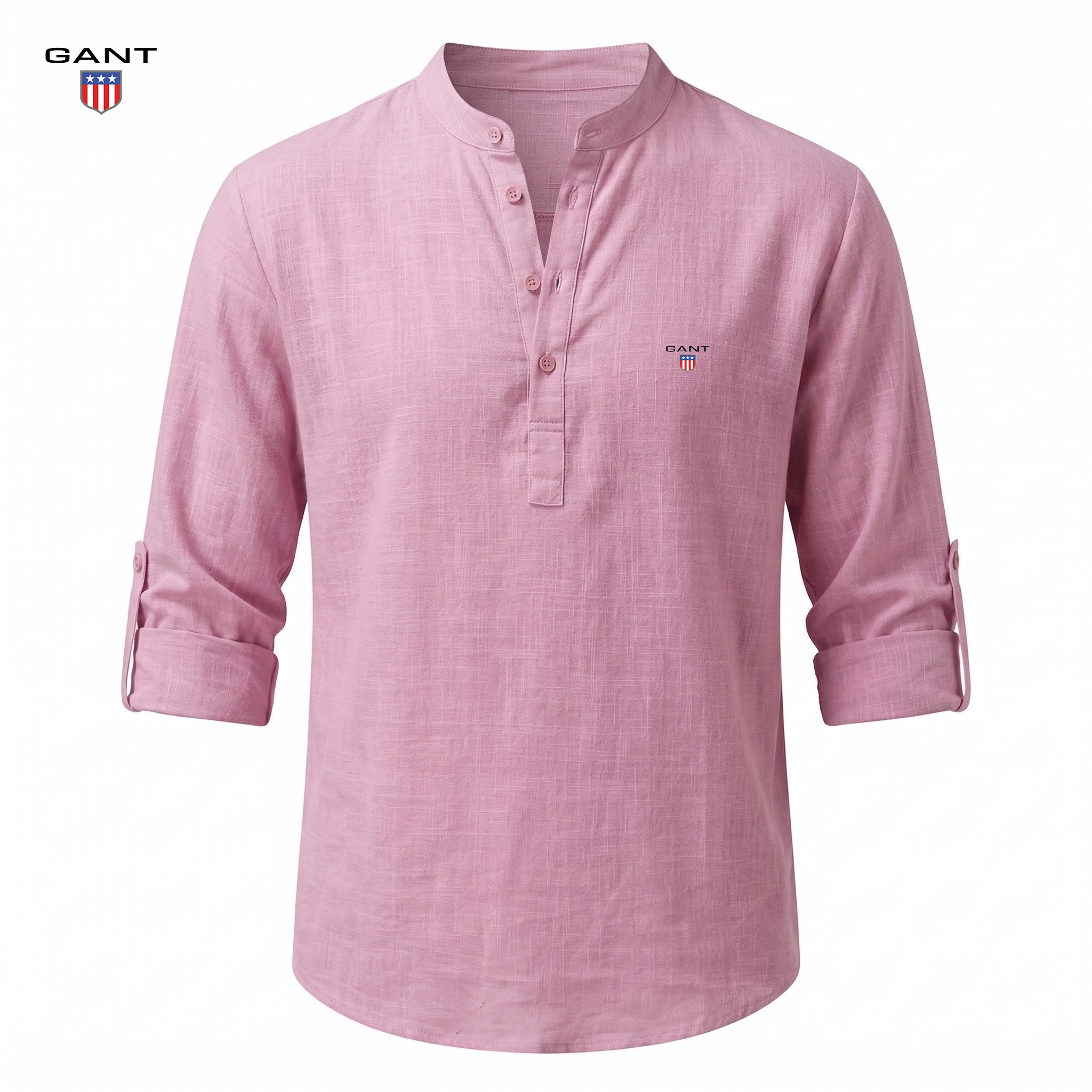 Casual Henley Skjorte