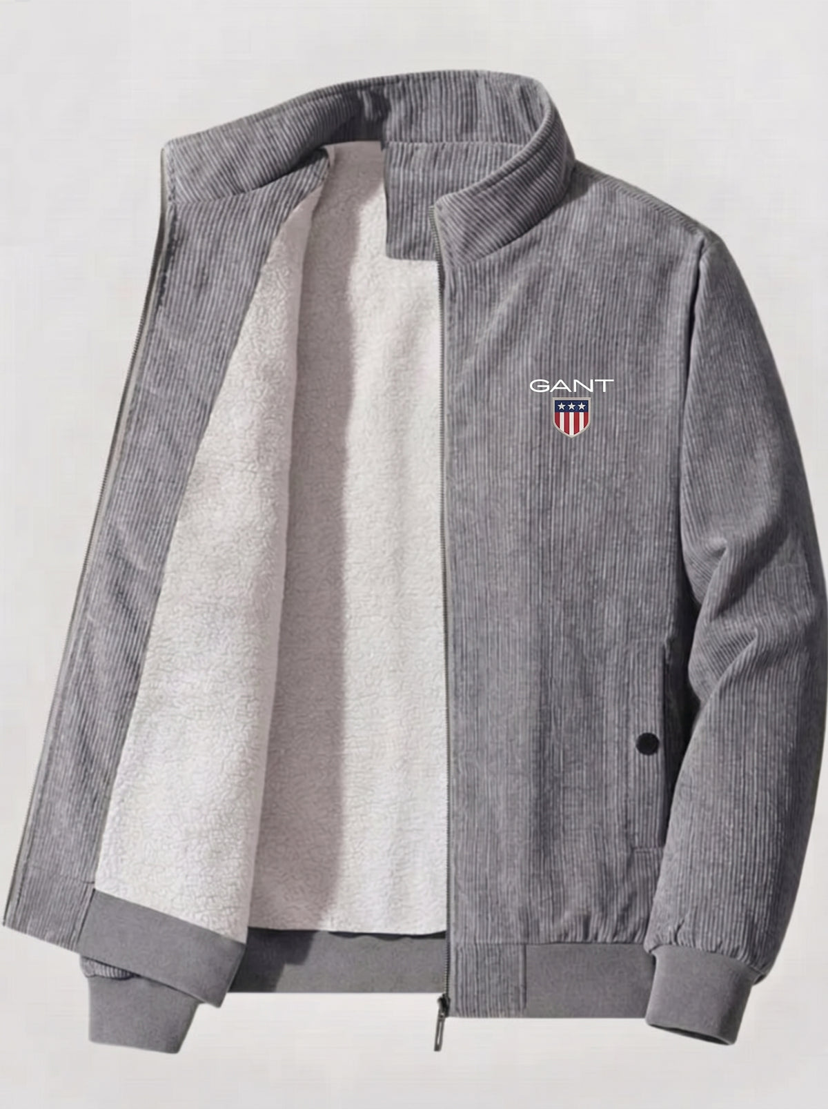 Corduroy Zip-Up Jacka - Utförsäljning