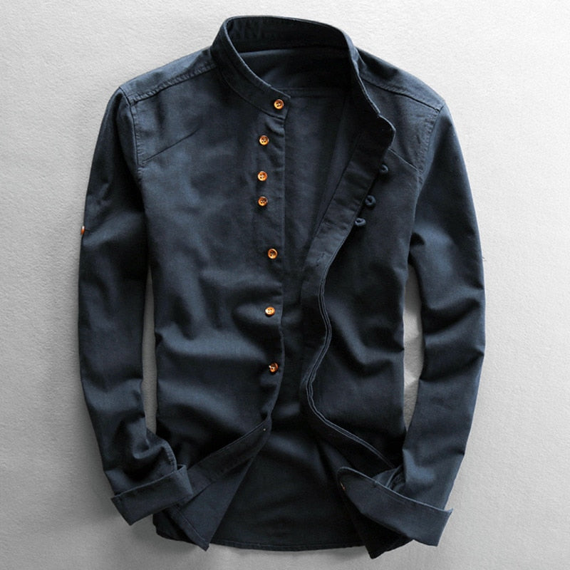 RAXL Franco Linen Cotton Shirt
