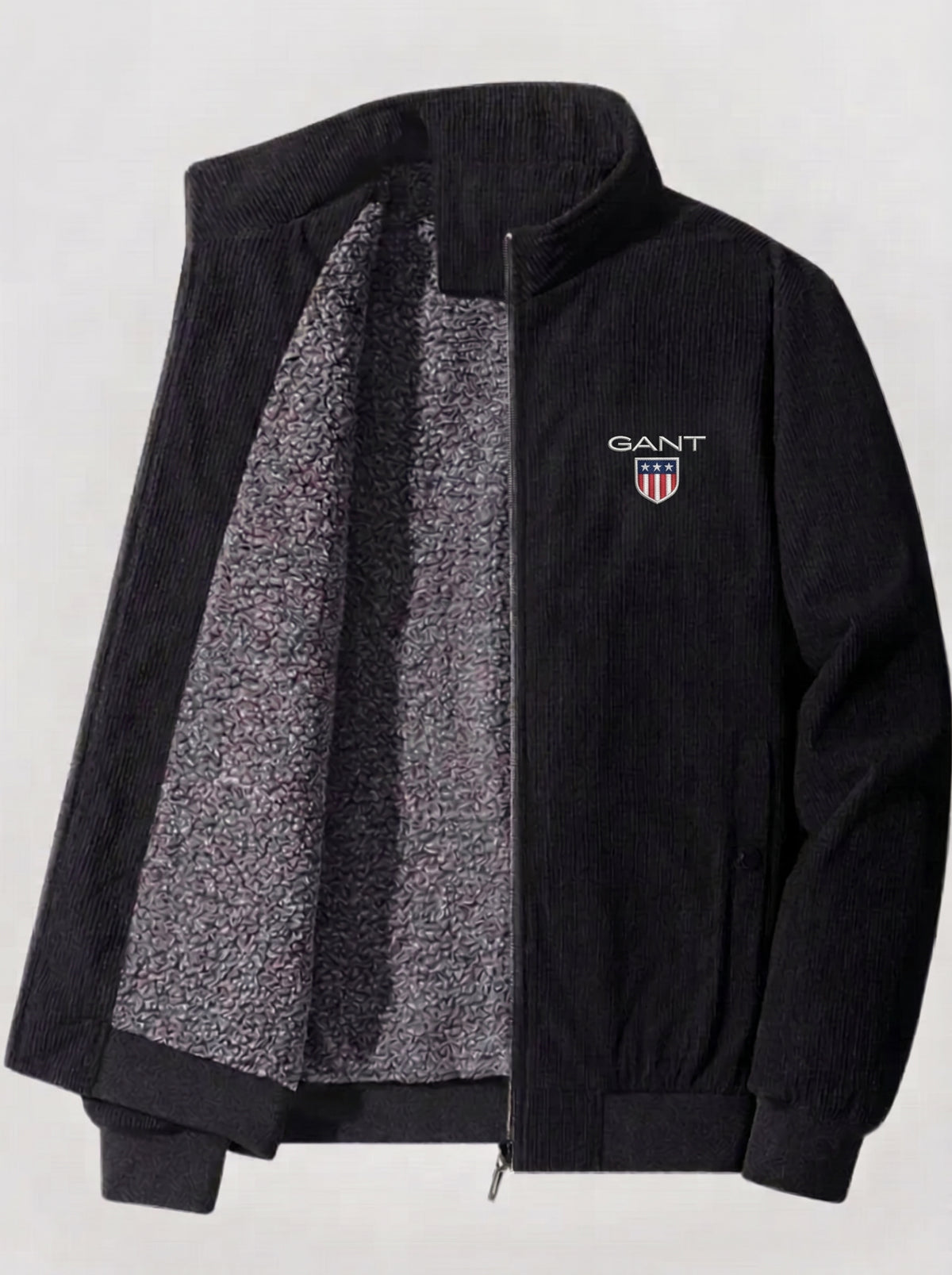 Corduroy Zip-Up Jacka - Utförsäljning